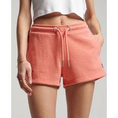 Orange Shorts Superdry Organic Cotton And Jersey Shorts Vintage Logo - Gris