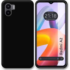 TuMundoSmartphone Funda Silicona Negra Xiaomi Redmi A2 negro