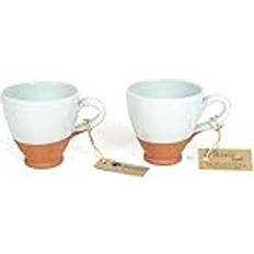 Verano Spanish Ceramics Rustic Pastel Everyday Cup Set 2