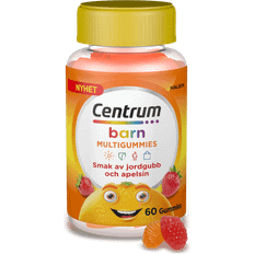 Centrum Multigummies Barn Jordgubb Apelsin