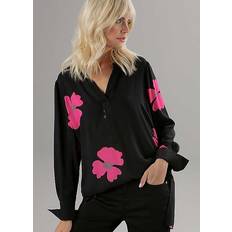 Blumen Blusen Aniston Long Floral Print Blouse