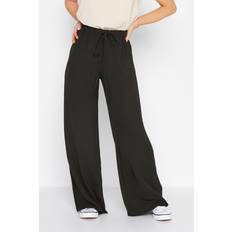 PixieGirl Petite Wide Leg Trousers Black