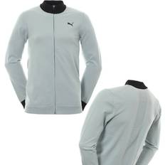 Clothing Puma 2XL, Quarry Golf Mens Evoknit Wind Golf Breathable Full Zip Sweater