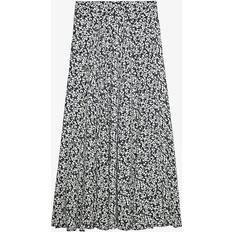 Lang Rokken Zadig & Voltaire Rok Met Bloemenprint Blauw