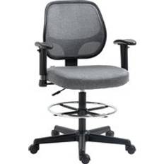 Vinsetto Ergonomic Drafting Tall Stand Office Chair