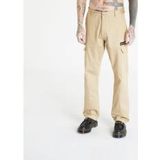 Daily Paper Uld Stilfulde Beige Cargobukser Med Lommer - Beige