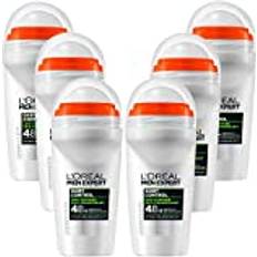 L'Oréal Paris Män Expert Shirt Control Anti-Perspirant 48h Deodorant Roll On mot 5-pack
