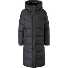 s.Oliver Quilted Coat - Black