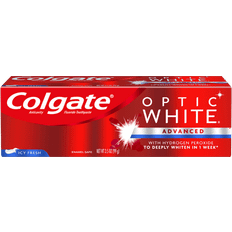 Colgate Optic White Toothpaste Icy Fresh Cool Fresh Mint 3.5 Oz