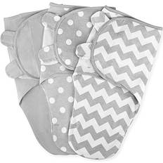 Comfy Cubs Comfy Cubs 100% Cotton Swaddle 100% Cotton in Gray, Size Small 0-3 month Wayfair Gray