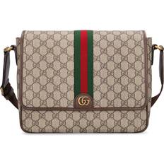 Ophidia Medium Messenger Bag - Beige/Ebony