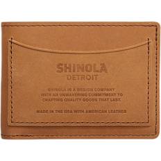 Shinola Heritage Leather Pocket Bifold Wallet