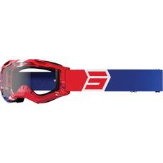 Lunettes de moto Shot Assault 2.0 Drop Lunettes de motocross, rouge-bleu pour Hommes