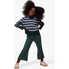Kids Rib Knit Marl Flare Green/Multi