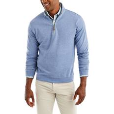 Johnnie-O Sully Quarter Zip, Light Blue, Golf Outerwear