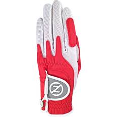 Golf Gloves Zero Friction Compression Universal Fit Golf Glove, Red