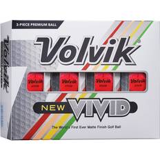 Volvik Golfbälle Volvik Set mit 12 Golfbällen Vivid Rose