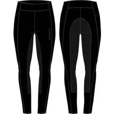 Equipage Equitazione Abbigliamento Equipage EQ Finley Vollbesatz-Reitleggings Schwarz