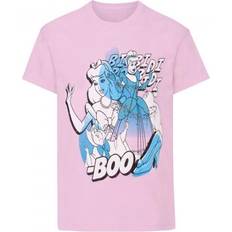 Disney Barneklær Disney Childrens Girls Cinderella Bibbidi Bobbidi Boo T-Shirt Pink