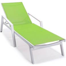 Leisuremod Marlin Patio Chaise Lounge