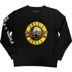 Guns N' Roses Tröjor Guns N' Roses Classic Sleeve Print Logo Sweatshirt Black