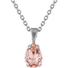 Caroline Svedbom Halsband Caroline Svedbom Petite Drop halsband vintage rose rhodium