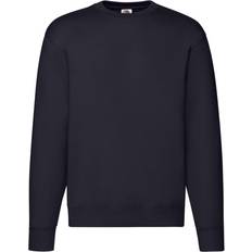 Fruit of the Loom Truien Fruit of the Loom Premium Ingelegd Sweatshirt - Deep Navy