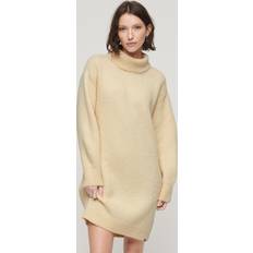 Poliamida Vestidos Superdry Knitted Roll Neck Jumper Dress