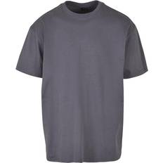 Build Your Brand Heavy Oversized Tee Dark Grey