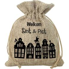 Beige Feestartikelen Folat Cadeauzakje Welkom Sint & Piet