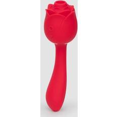 LoveHoney Sex Toys LoveHoney Floral Fantasy Rose Clitoral Suction Stimulator with G-Spot Vibrator