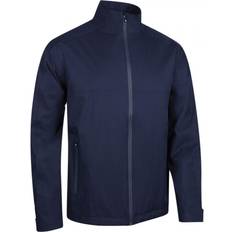 Sunderland Mens Chest and Sleeve Panel Waterproof Golf Jacket - Navy