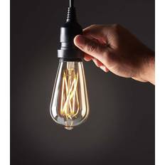 Light Bulbs E27 4W Dimmable Vintage Tinted Teardrop Filament Style LED Light Bulb Warm White Festoon
