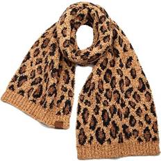 Leopard Scarfs Women's C.C Chenille Leopard Scarf