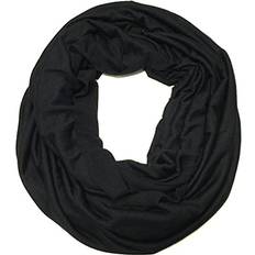 Scarfs Wrapables Soft Jersey Knit Infinity Scarf, Black