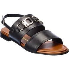 Ferragamo Slippers & Sandals Ferragamo Chaim 10 Leather Sandal