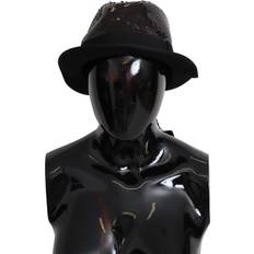 Man - Polyurethane Belts Dolce & Gabbana Black Polyester Sequin Women Fedora Capello Hat