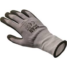 L Disposable Gloves Scan Breathable Microfoam Nitrile Gloves Grey