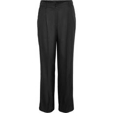 Object Abbigliamento Object Pantaloni di tessuto Noisy May - Nero