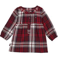 18-24M Robes Tommy Hilfiger Robe de jour Fille Taille KN0KN01717 - Rouge