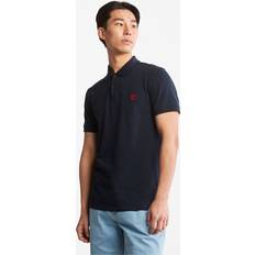 Timberland Polo's Timberland Merrymeeting River Stretch Polo Shirt For Men In Navy Navy