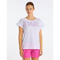 White - Yoga Tops Venice Beach Tiana Short Sleeve Gym Top