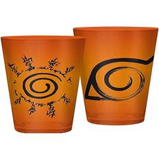 ABYstyle Naruto Konoha & Seal Drikkeglass 40cl 2st