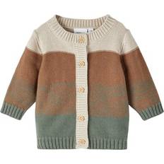 Name It 9-12M Cardigan Name It Cardigan Nbmtasimon Corona d'alloro - Marrone