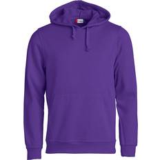 Multicoloured - Unisex Jumpers Clique Basic Hoodie Lilac