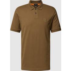 Bekleidung BOSS Slim-Fit Poloshirt aus Stretch-Baumwolle mit Logo-Aufnäher