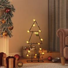 vidaXL Metal Christmas Tree Outdoor Artificial Xmas Tree for Decoration