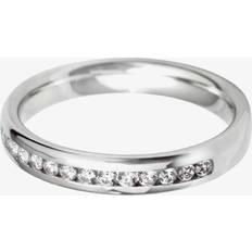 Platinum - Women Rings Platinum 3mm Channel Set Diamond Court Wedding Ring WGH5/3R125PlaT HSI-L