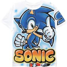 FREEZE Sonic The Hedgehog Boys Short Sleeve T-Shirt Air Brushed Sonic Boys T-Shirt