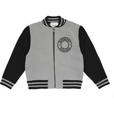 Kinderbekleidung Burberry Kids Collegejacke aus einem Baumwollgemisch Grau 164